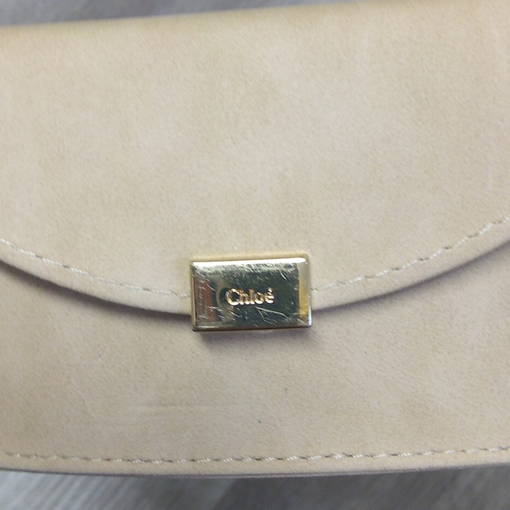SOLD Chloe Cream Sunglasses/Eyeglasses Case - Picture 2 of 3
